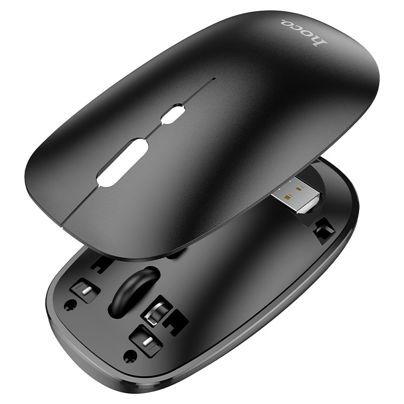 Souris sans fil Bluetooth double mode 1600 DPI avec récepteur USB Souris sans fil Bluetooth double mode 1600 DPI avec récepteur USB